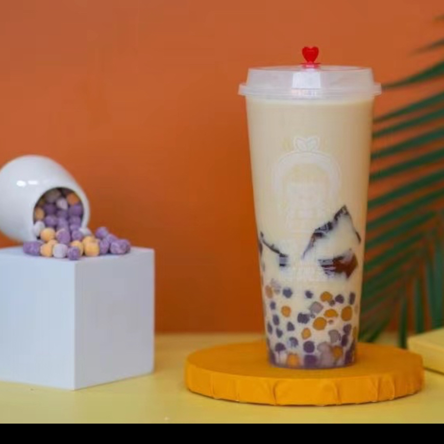 招牌芋圆奶茶