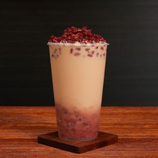 红豆奶茶