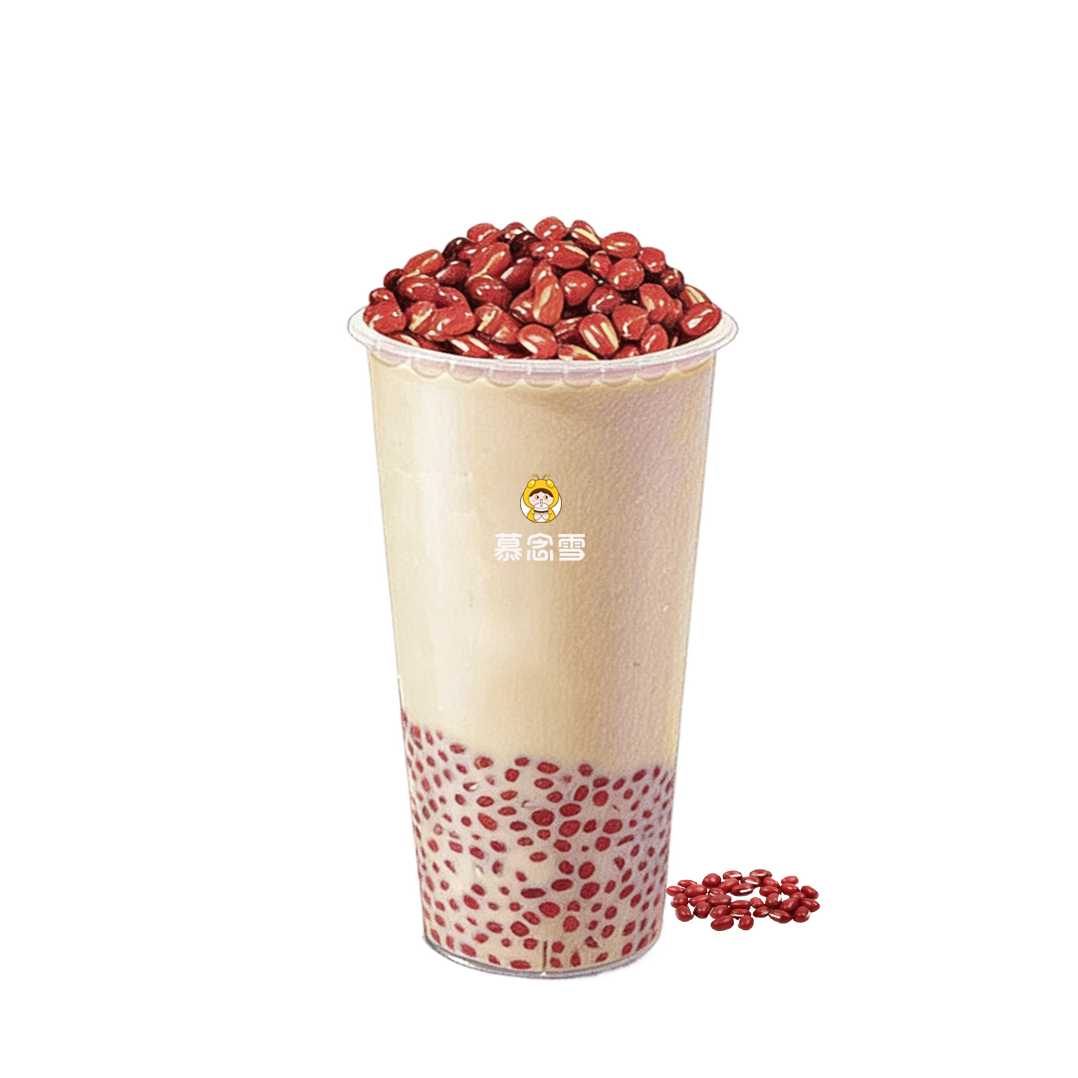 红豆奶茶