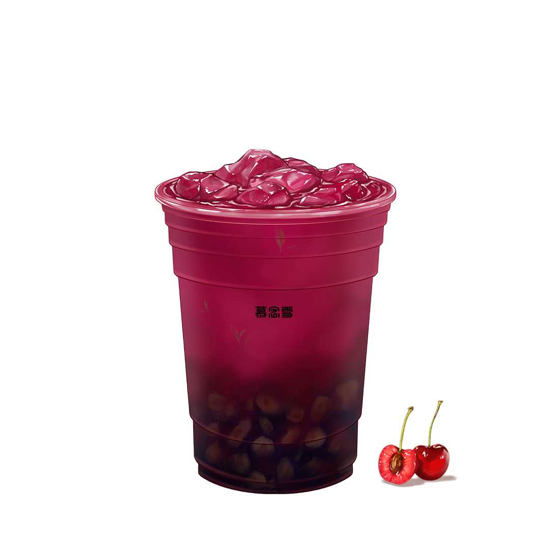 蓝莓果粒茶