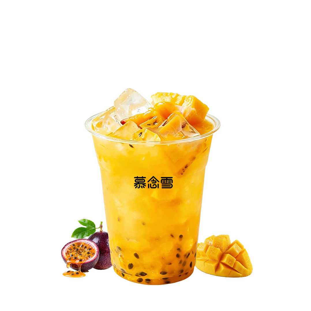 百香芒芒冰茶