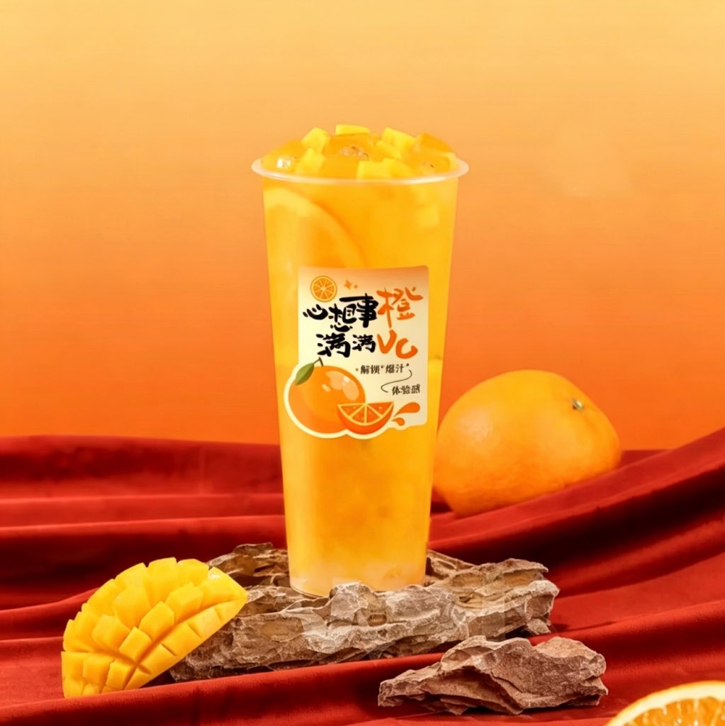 多肉芒芒橙