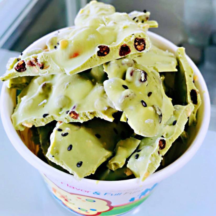 抹茶炒酸奶