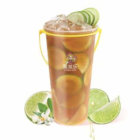 超大杯爆檸紅茶