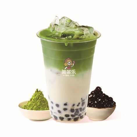 抹茶珍珠拿铁