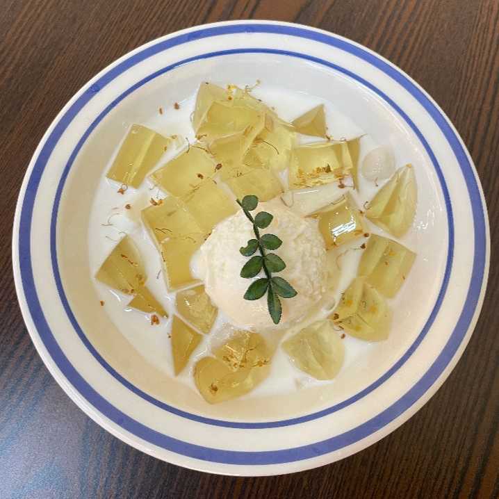 桂花奶冻