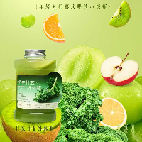 羽衣甘蓝蔬果茶