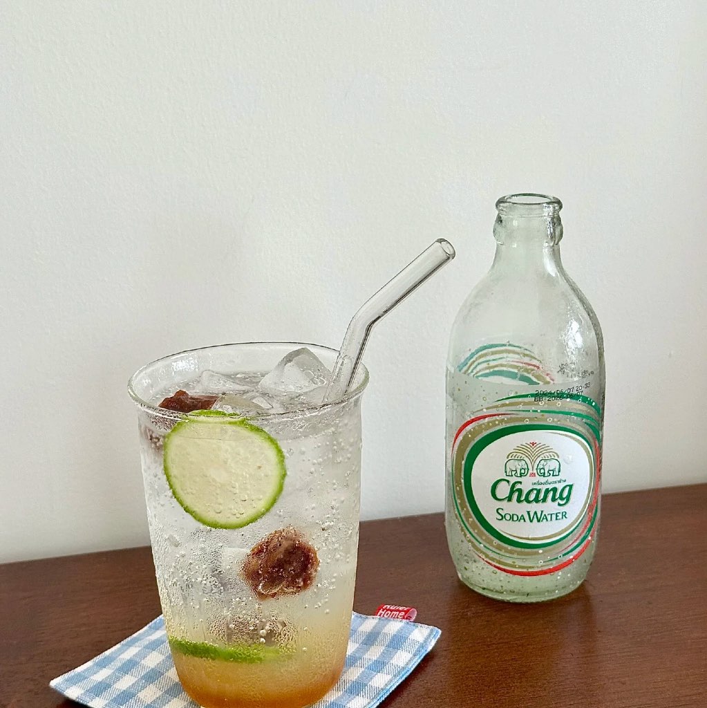 話梅檸檬氣泡水