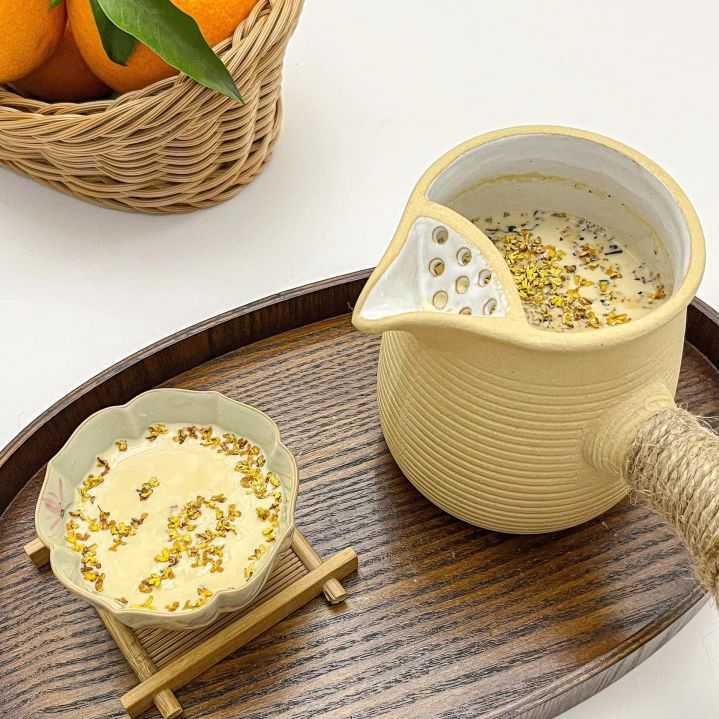 桂花烤奶