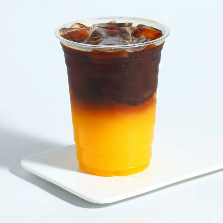 橙橙氣泡美式