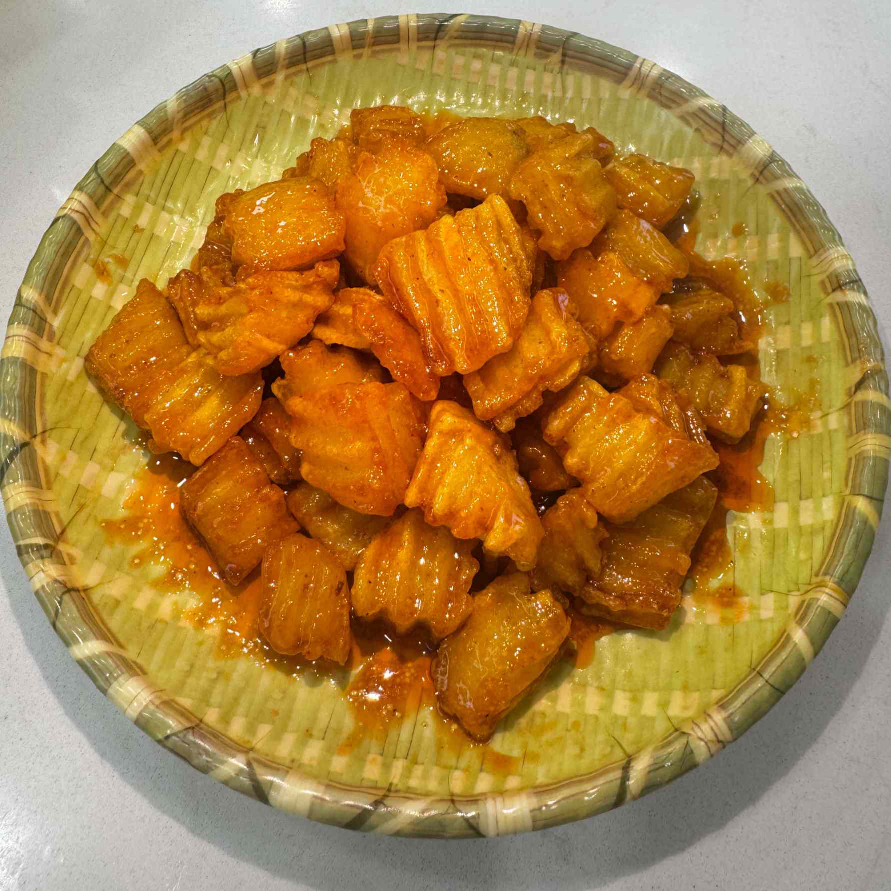 糖醋味锅巴土豆