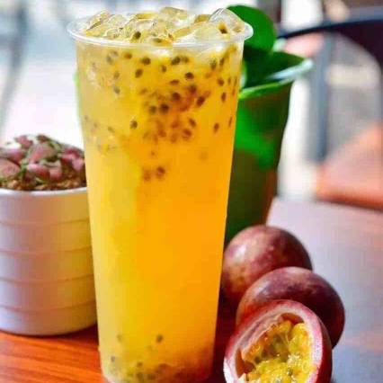 柠檬百香果茶