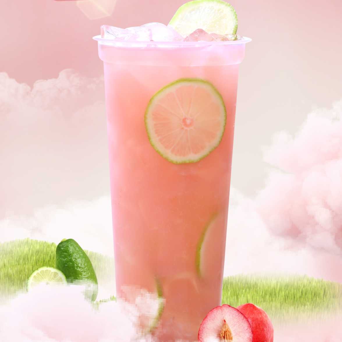 粉黛桃柠(东方蜜桃乌龙茶)