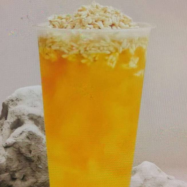 甜胚子冰綠茶