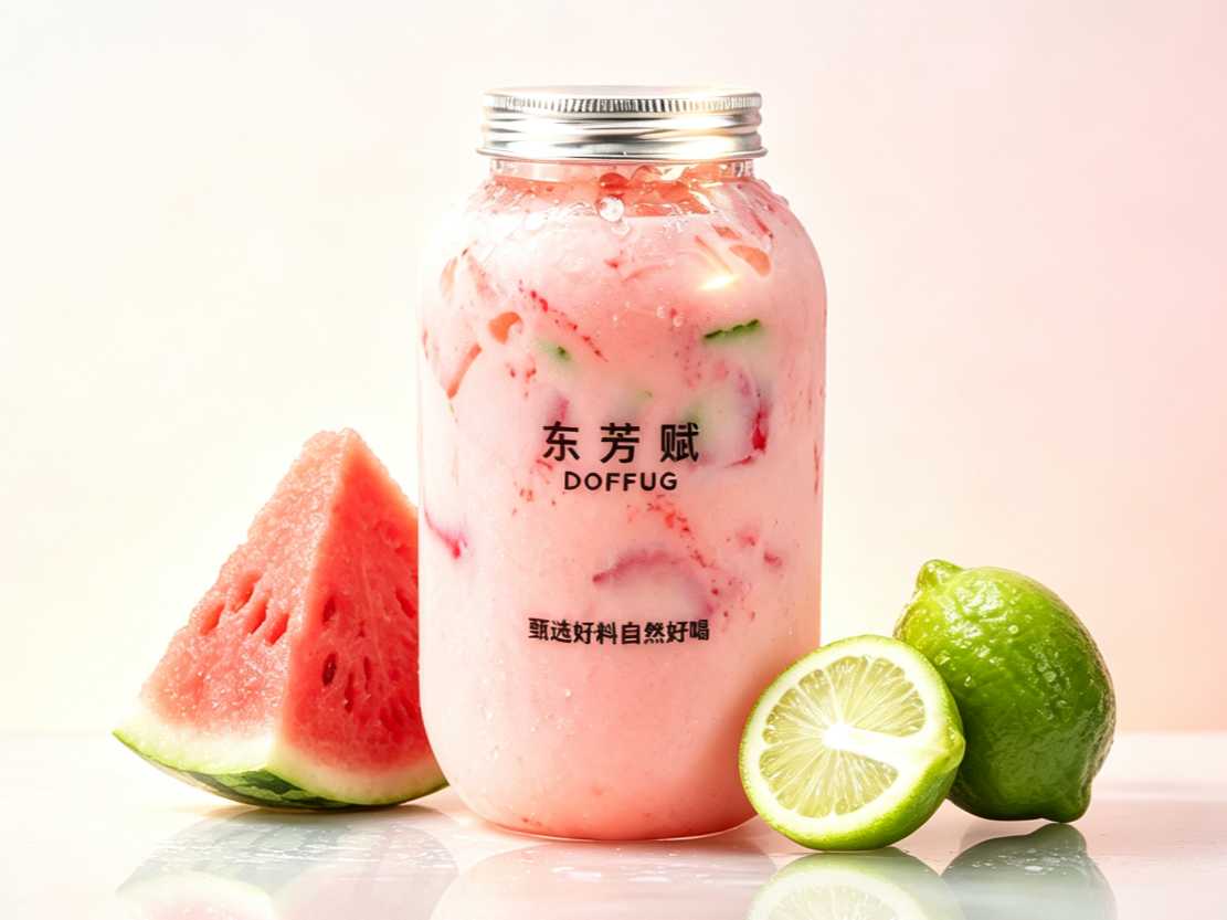 西瓜香檸冰奶