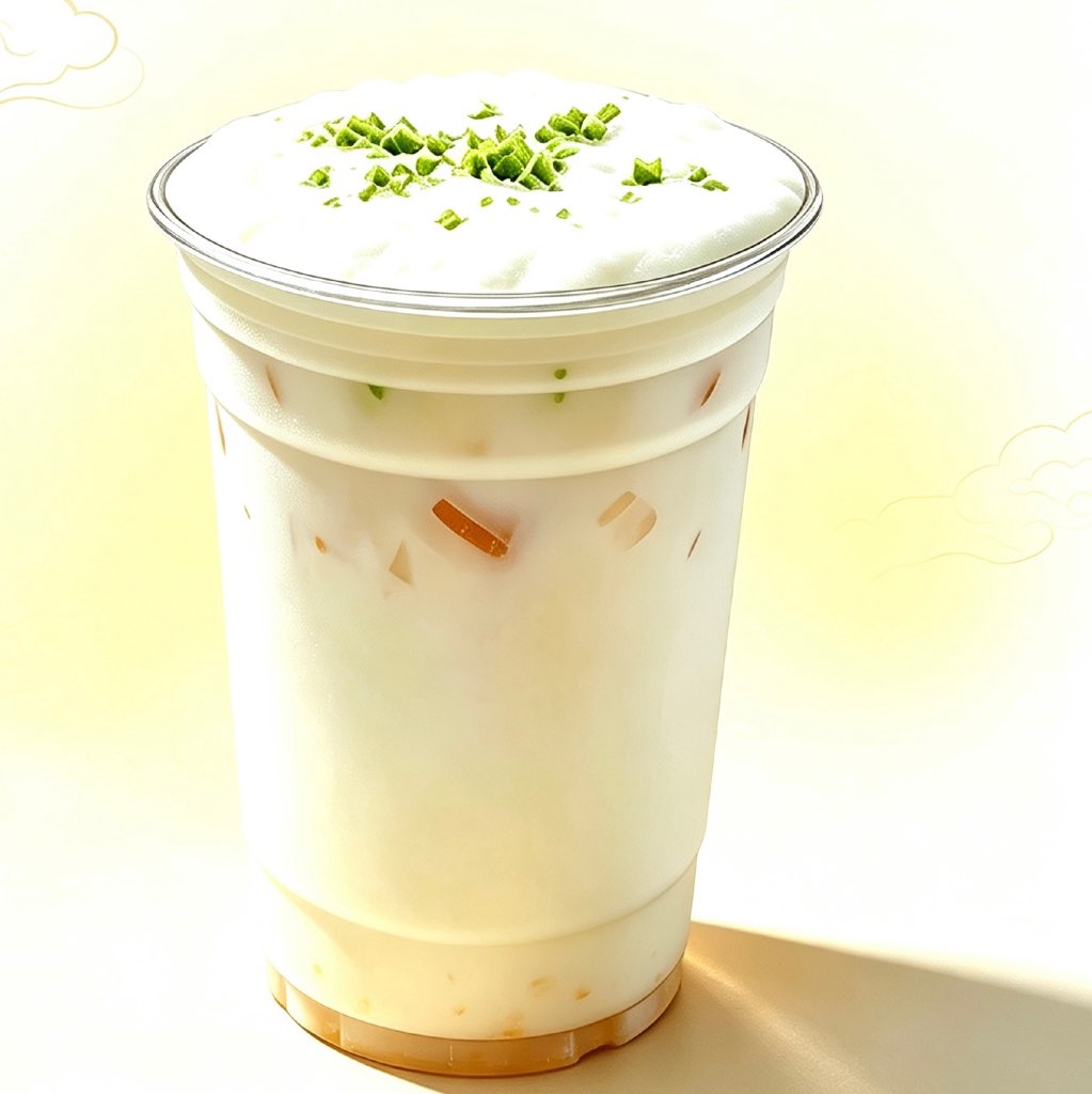 茉莉柠檬打奶