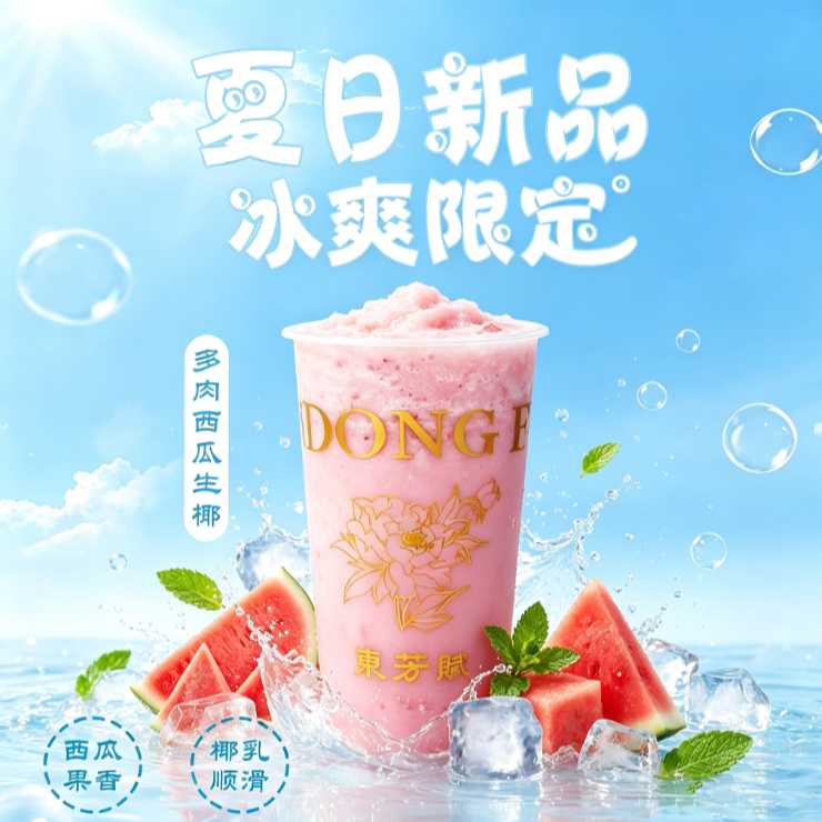 冰鲜西瓜生椰