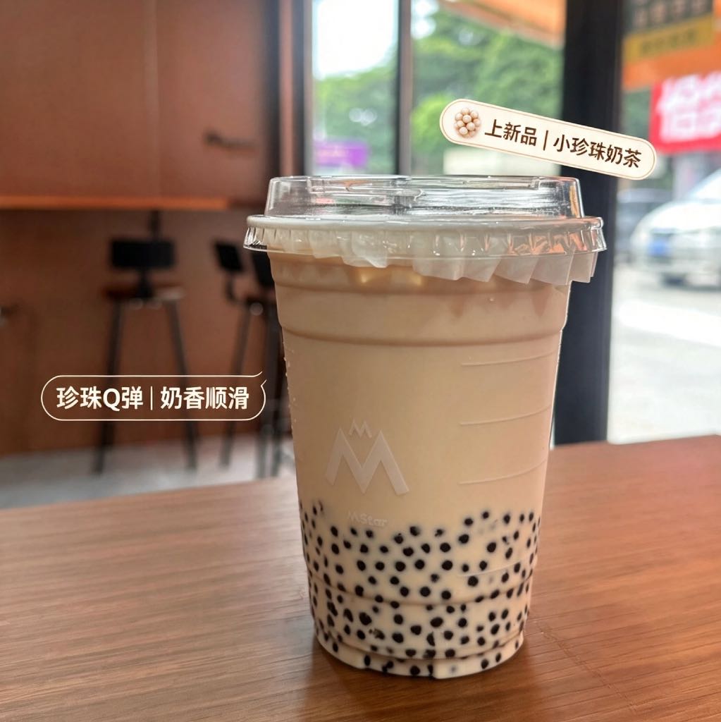 小珍珠奶茶