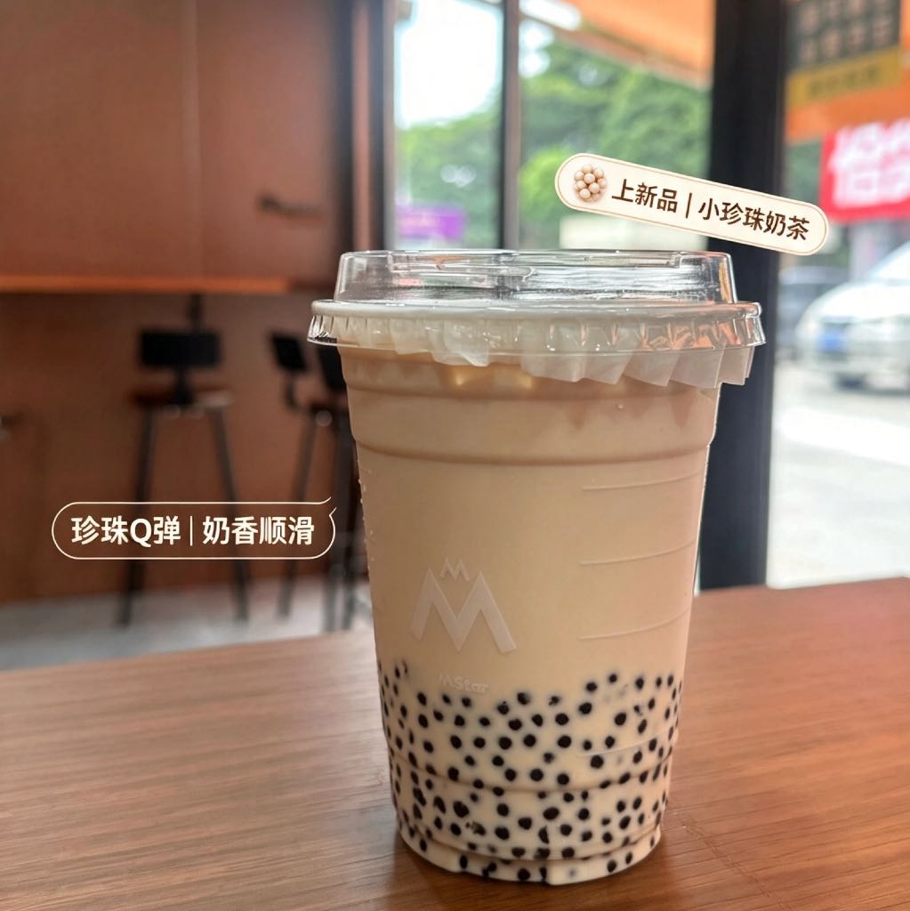 小珍珠鲜奶