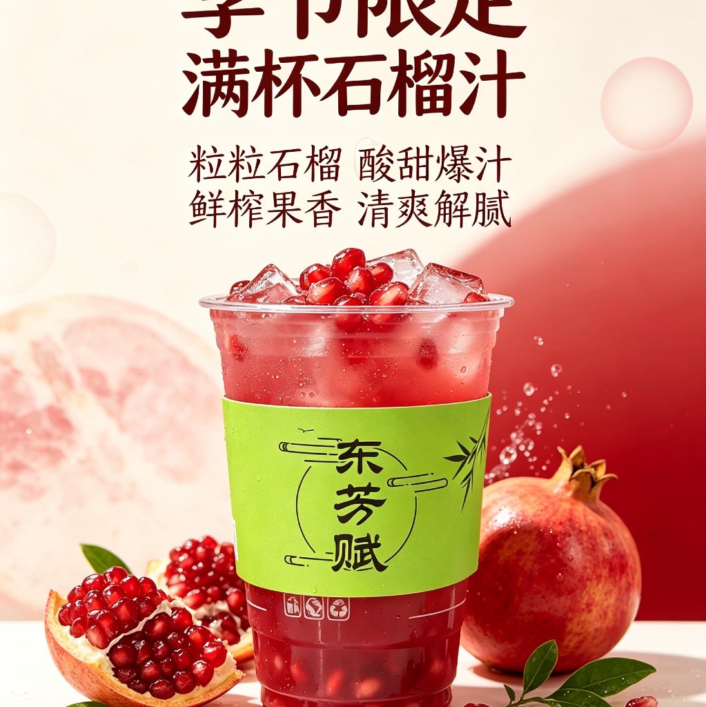 栀香石榴汁（含茶）