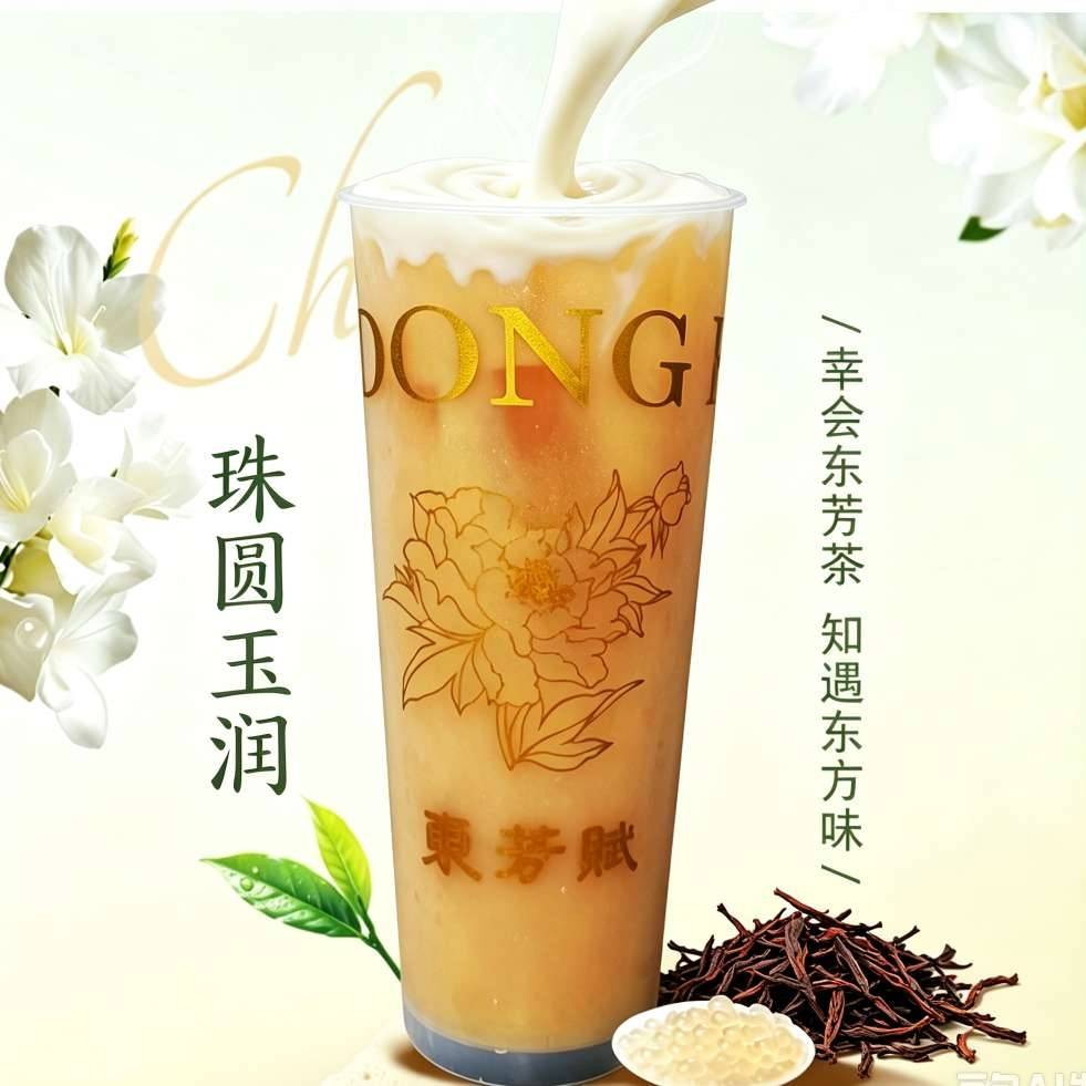 珠圆玉润（爆珠 · 牛乳茶）