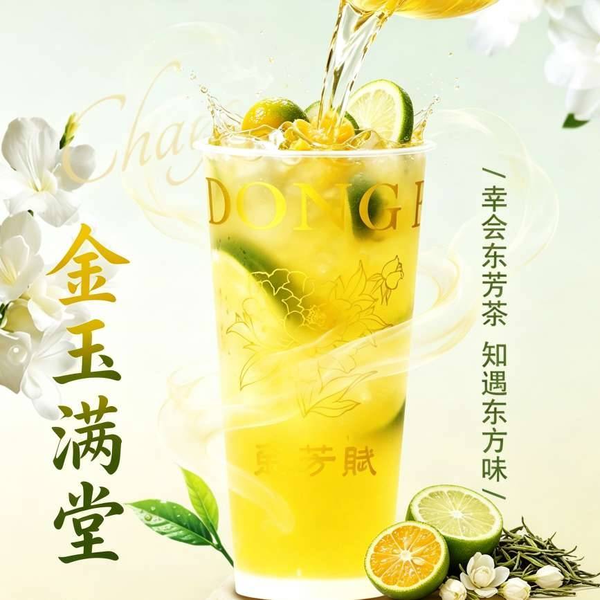 金玉滿堂（金桔 · 檸檬 · 鮮果茶）
