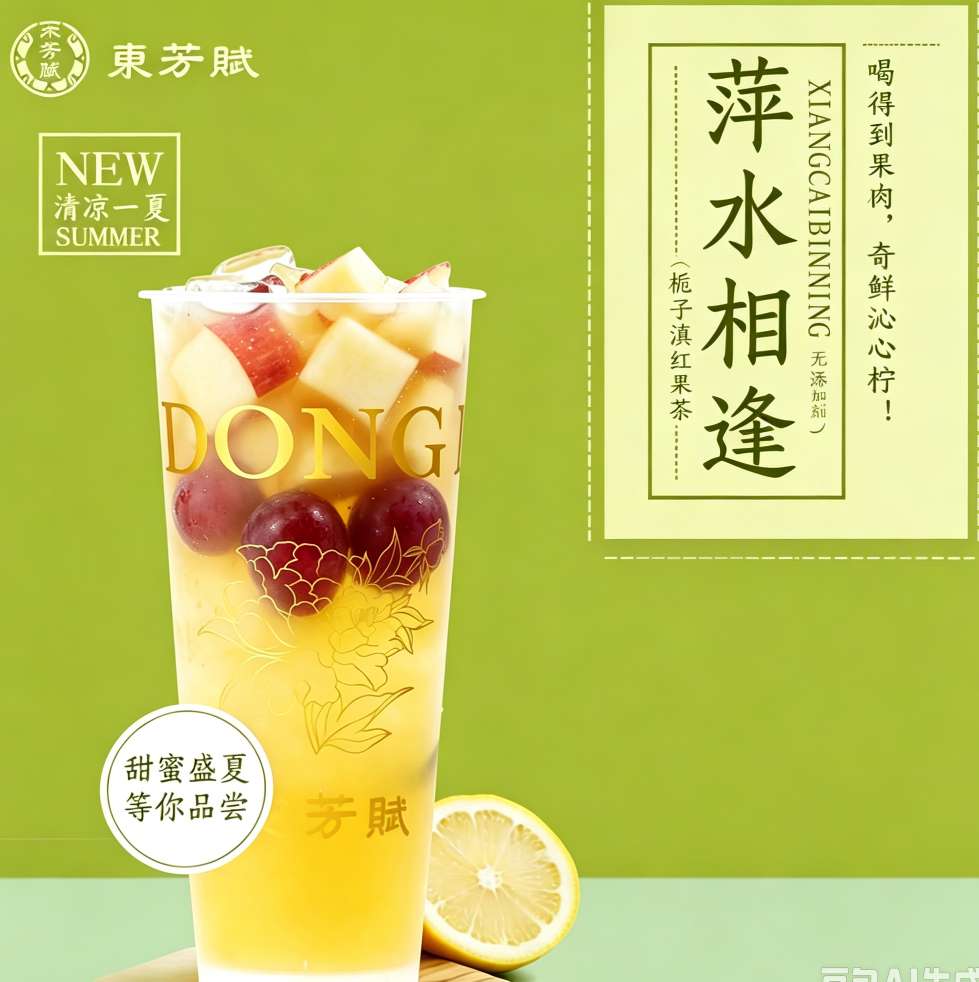 萍水相逢（栀子滇红果茶）