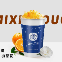 橙漫山茶花