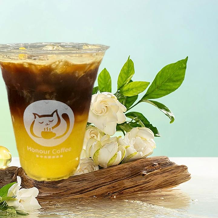 山茶柠香美式