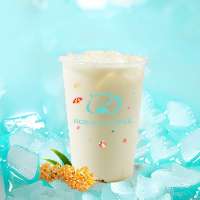 桂花乌龙茶奶白