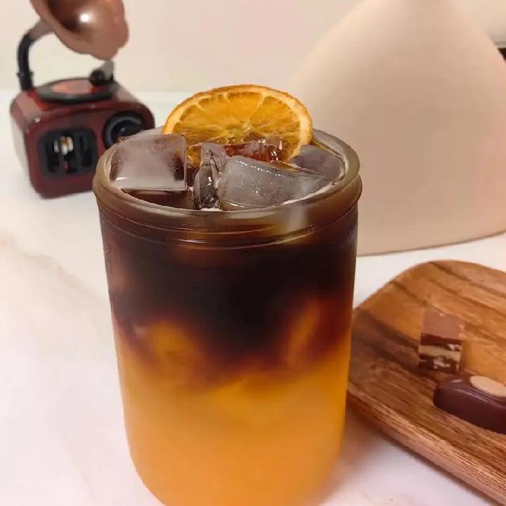 橙果汁美式