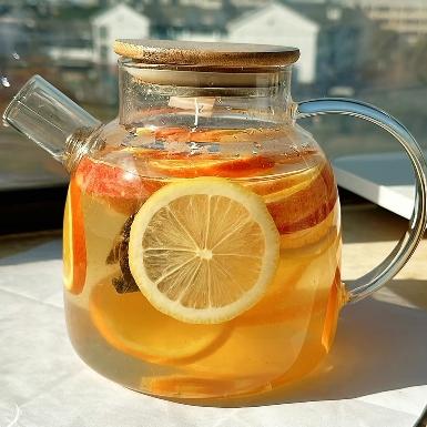 苹果热橙茶