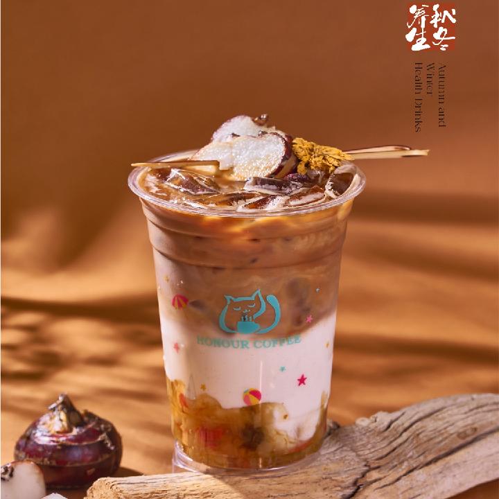 菊花马蹄拿铁（大杯）