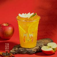 帅苹果鲜橙茶