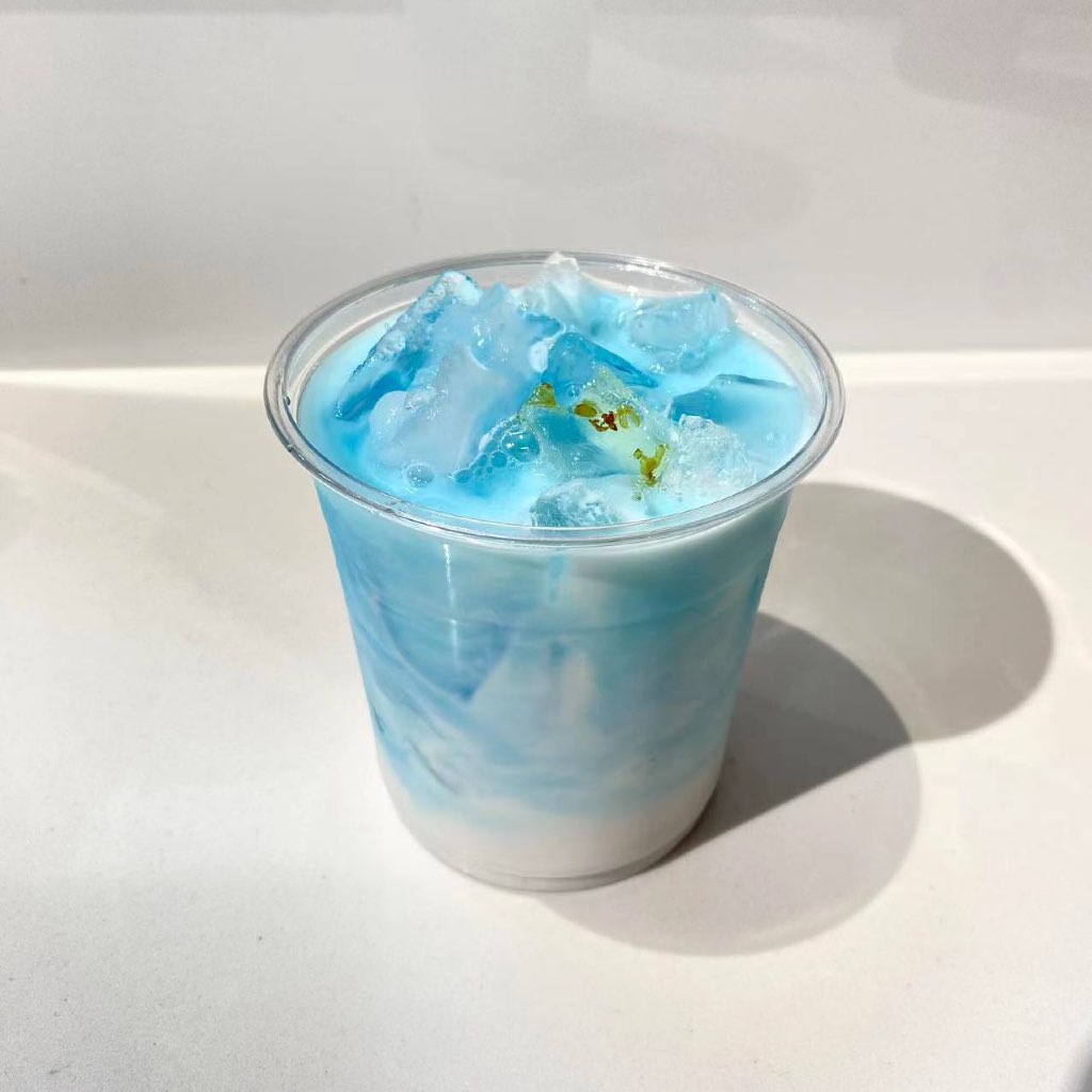 冰蓝生打椰