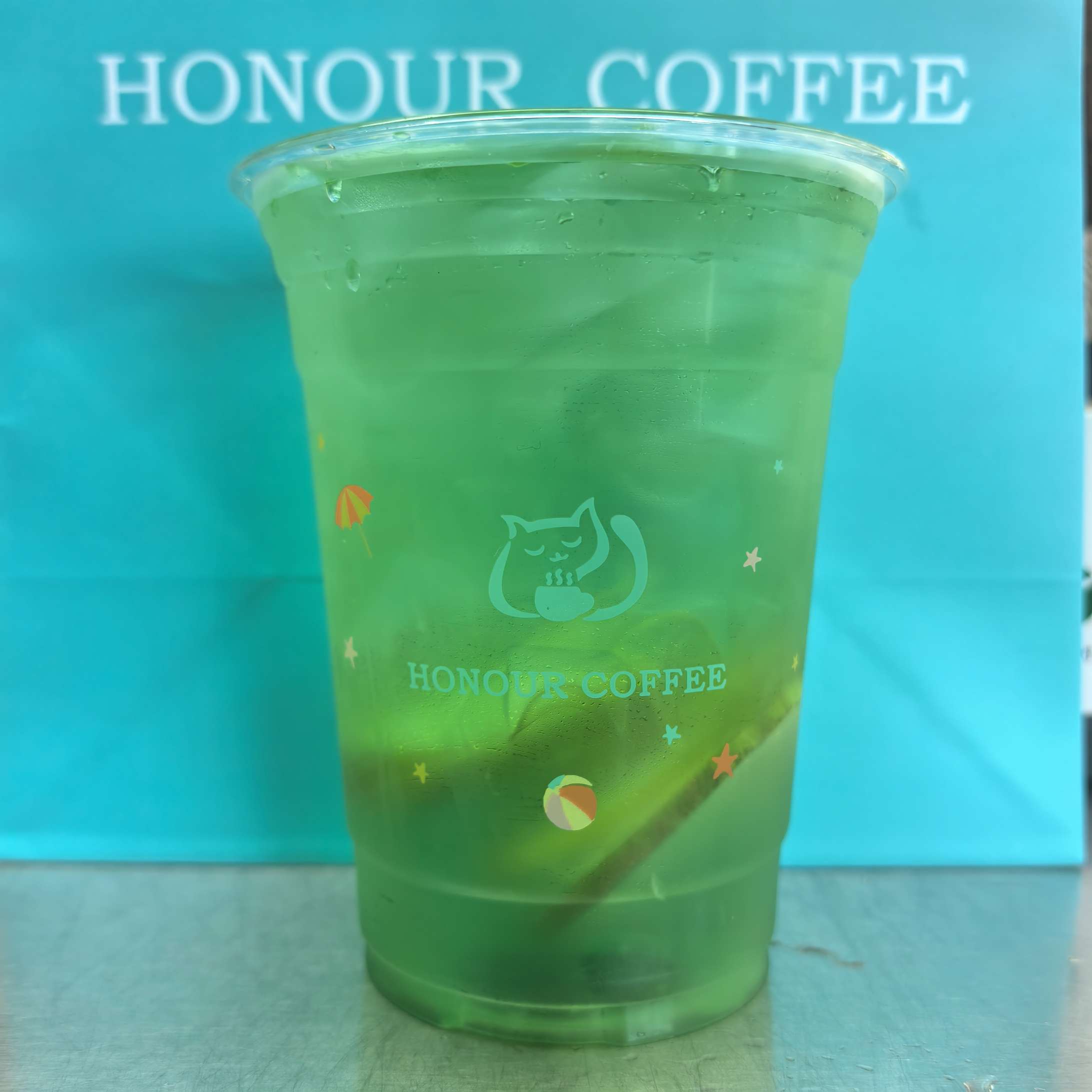 薄荷香柠茶