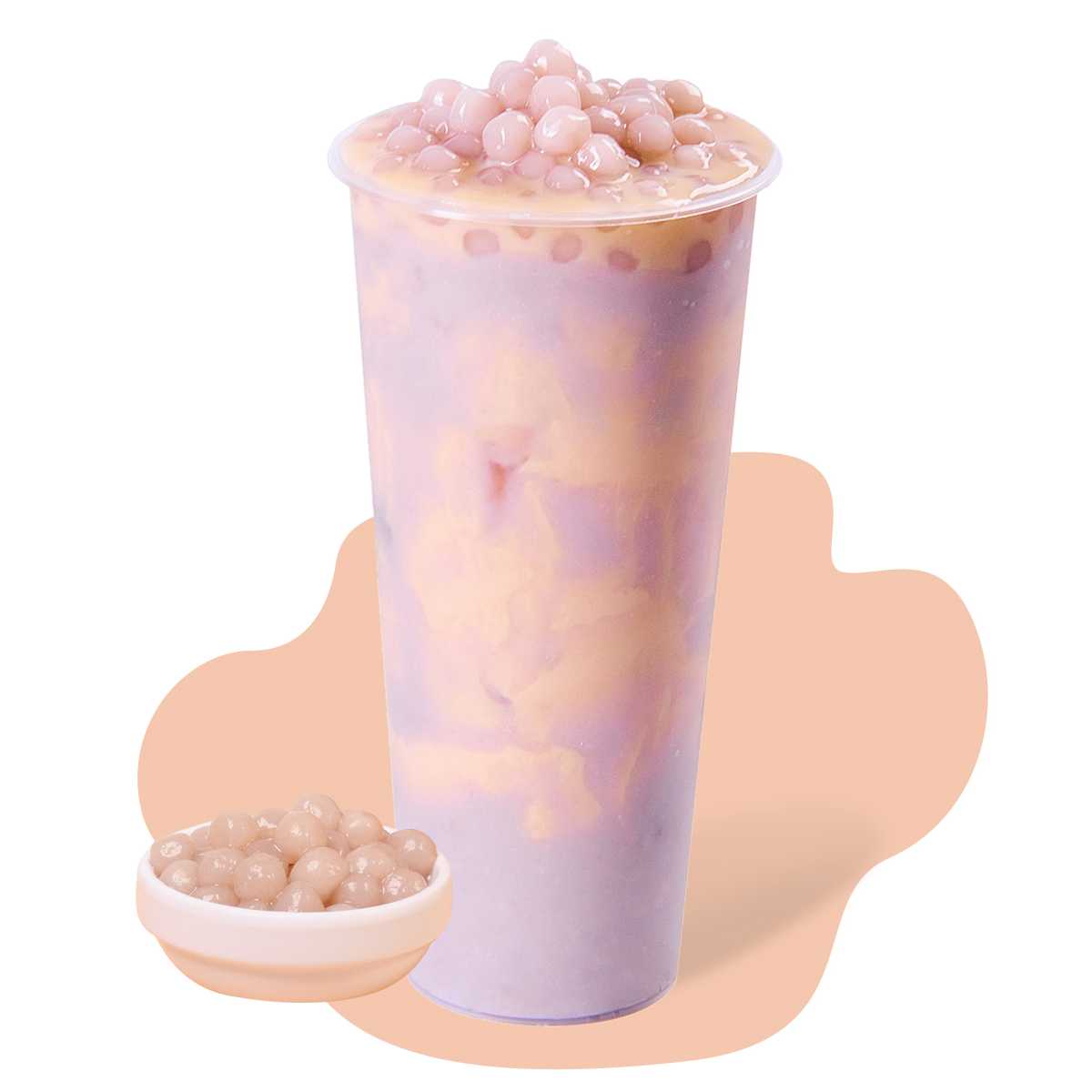 芋泥啵啵奶茶