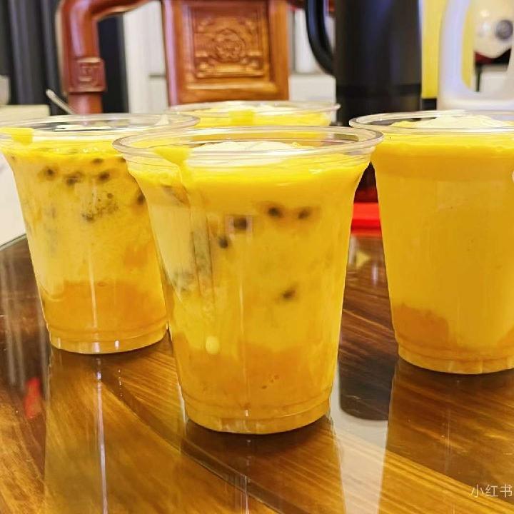 百香果益生菌酸奶
