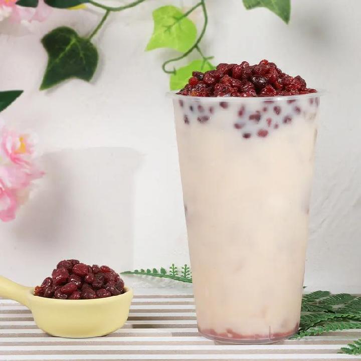 红豆+椰果双拼奶茶