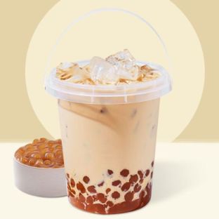 一桶珍珠奶茶