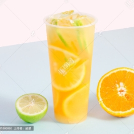 橙子柠檬茶