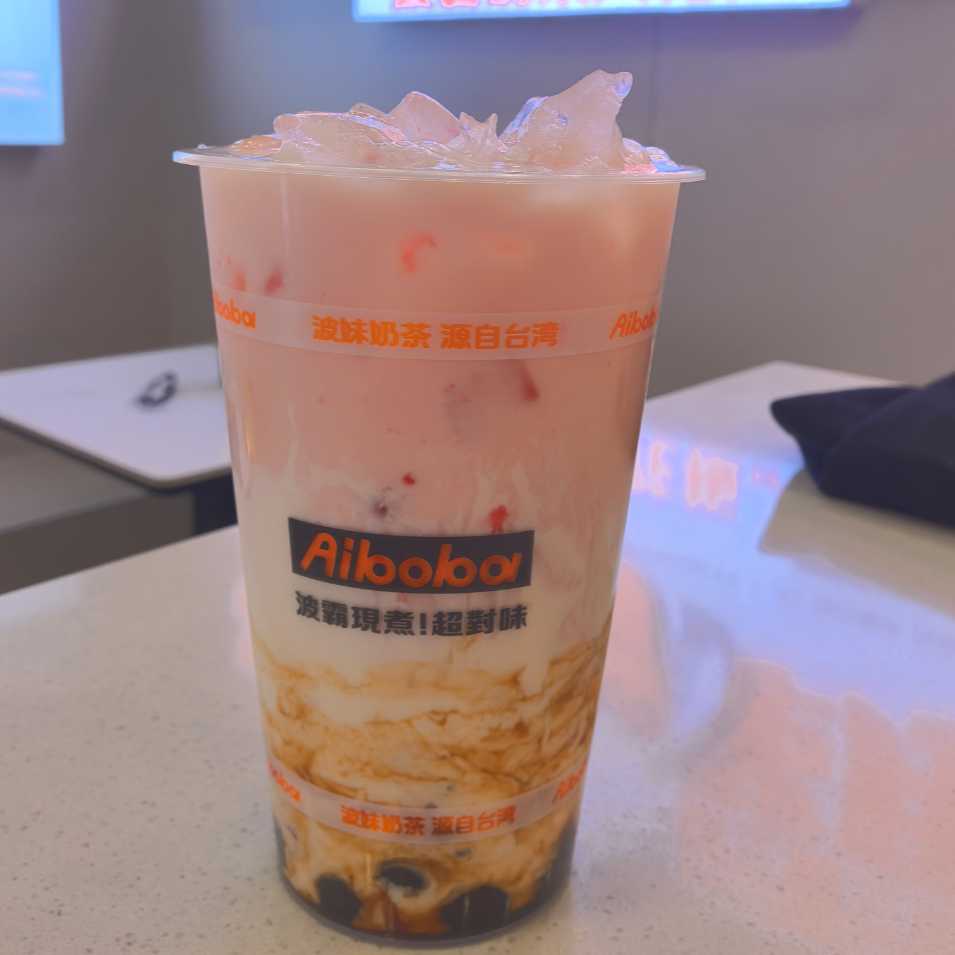 草莓法酪珍珠