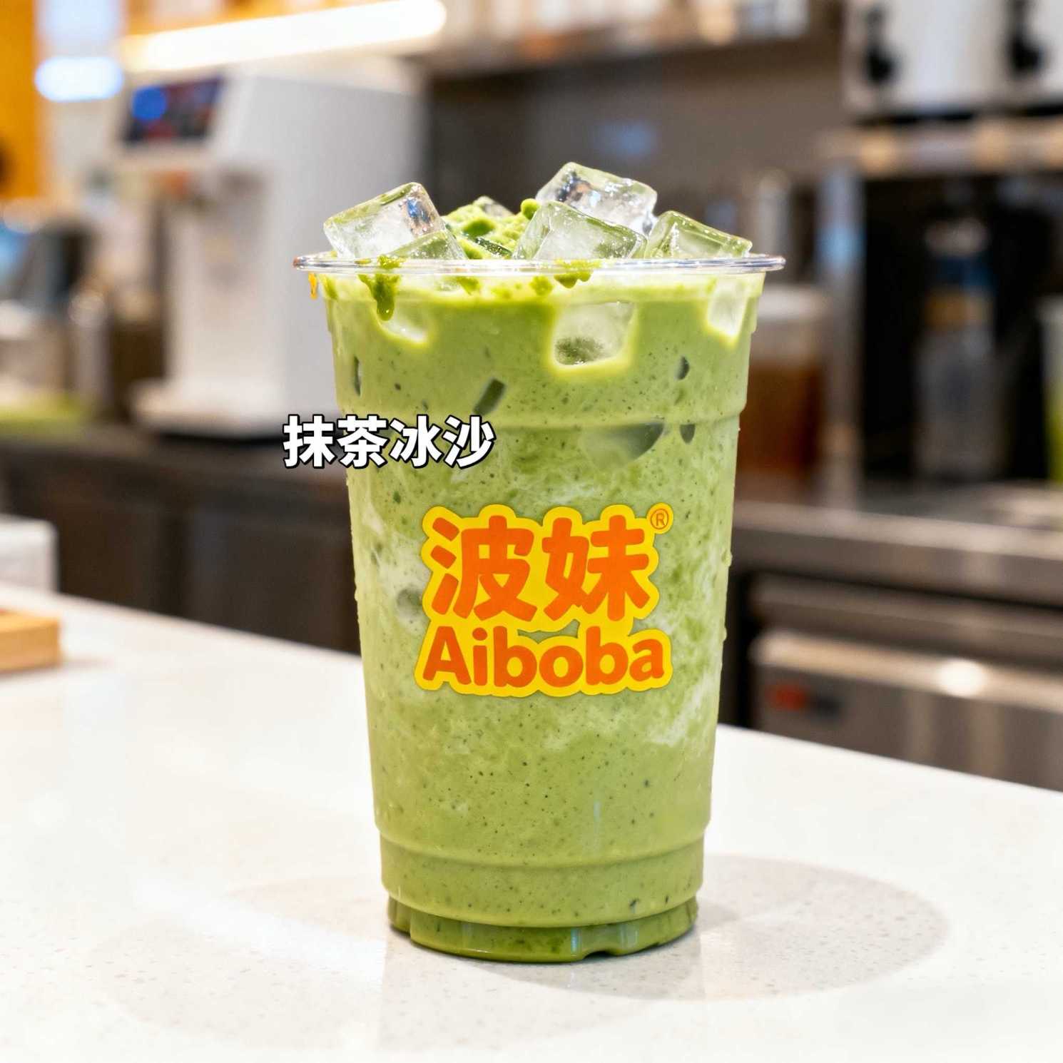 抹茶冰沙