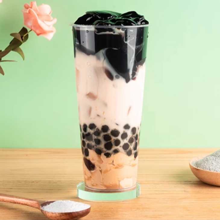 烧仙草奶茶