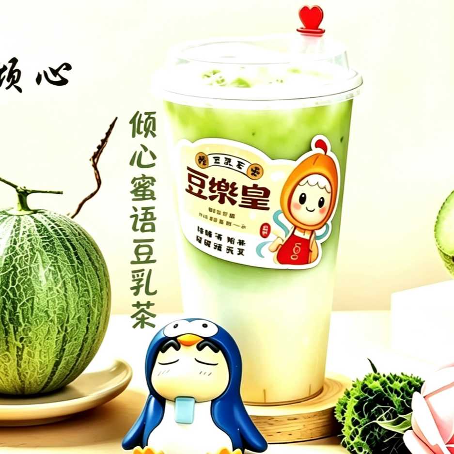 倾心蜜语豆乳茶