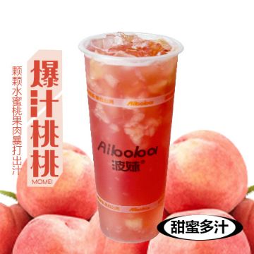 满杯爆汁桃桃