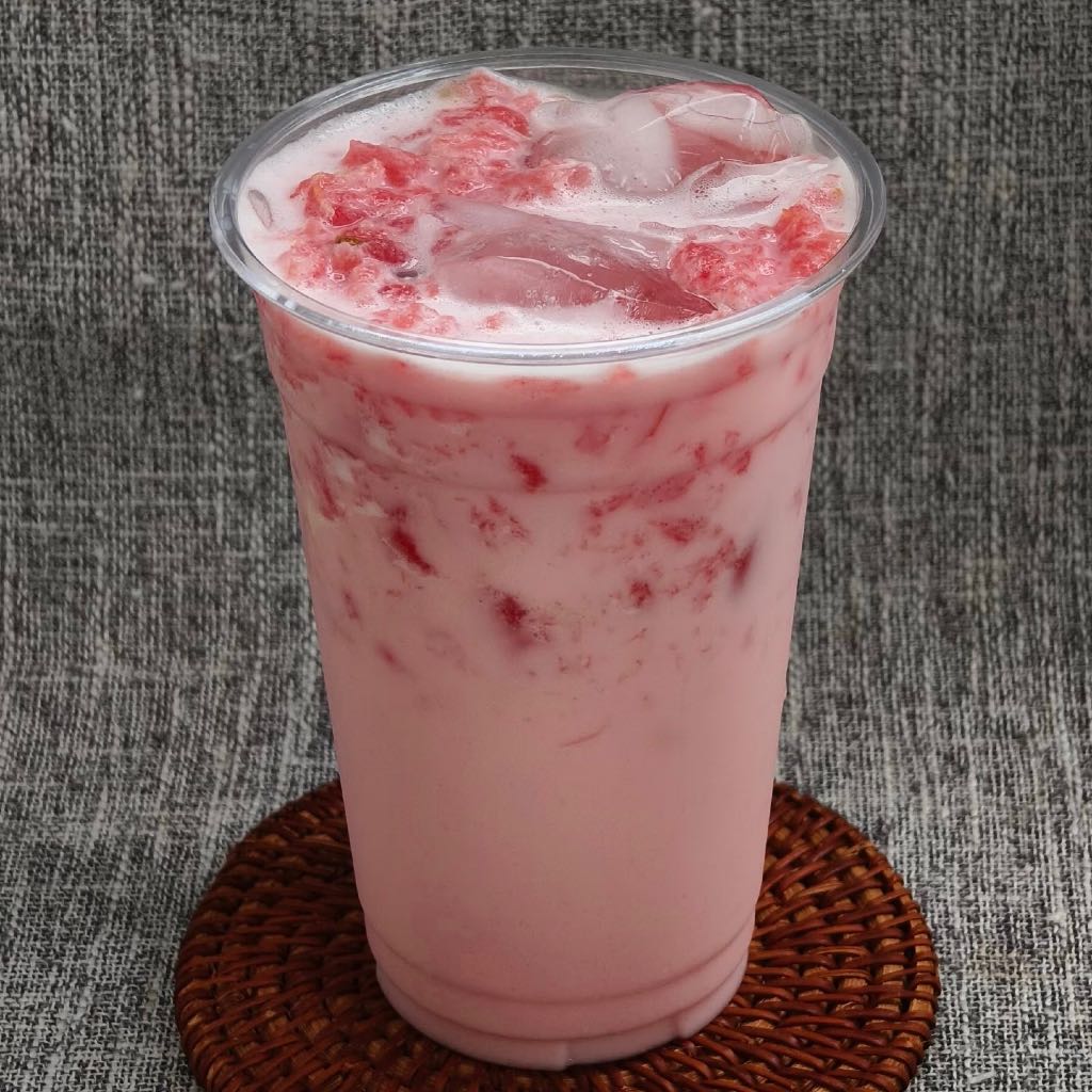 西瓜茉莉冰奶