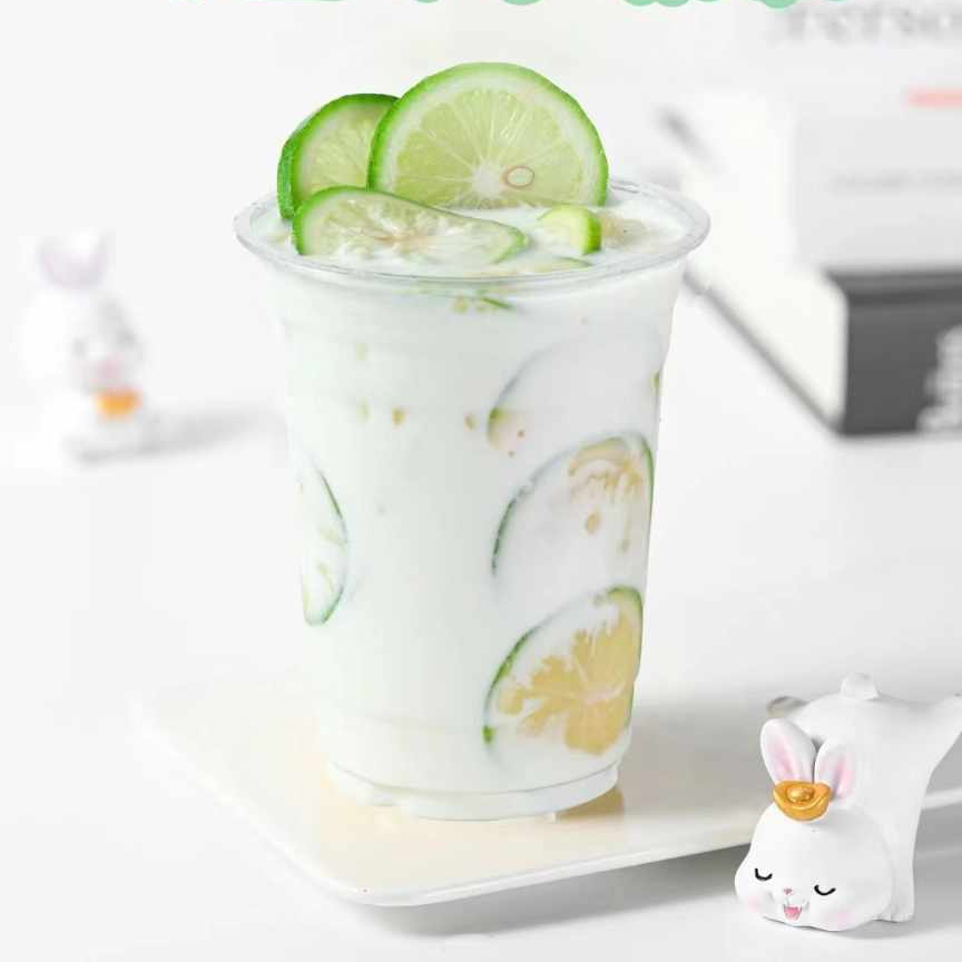牛奶茉莉冰柠茶