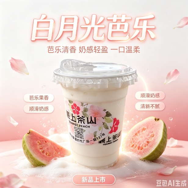 芭乐白月光柠檬茶