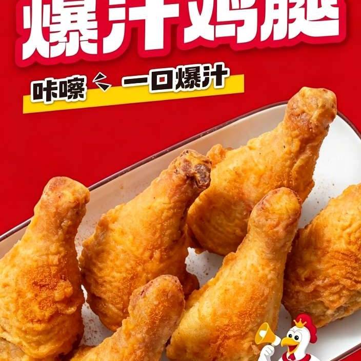 爆汁鸡腿(2个)